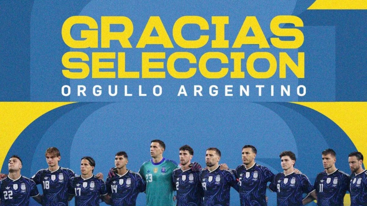Rosario Central desató críticas al saludar a la Selección sin Messi ni Scaloni