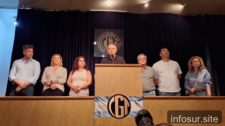 CGT y otras centrales anuncian nuevo plan de lucha con marchas y posibles paros en conurbano