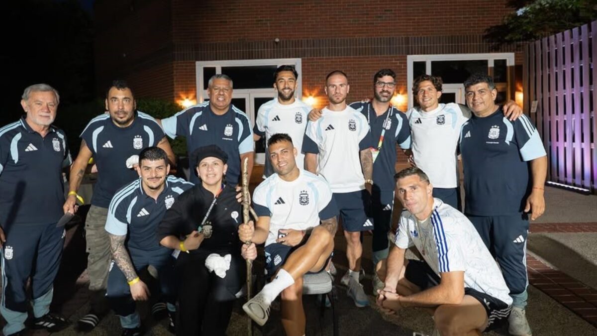Selección Argentina cumplió su ritual de asado previo a la final contra España