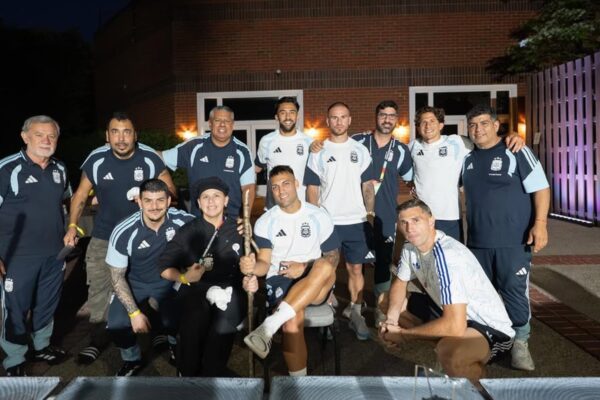 Selección Argentina cumplió su ritual de asado previo a la final contra España