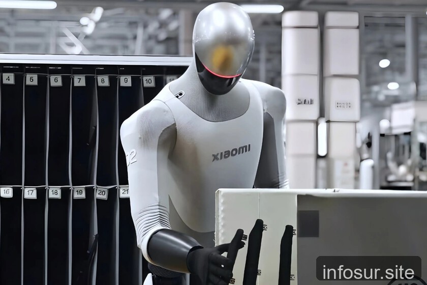 Xiaomi prueba robots humanoides en fábrica de coches