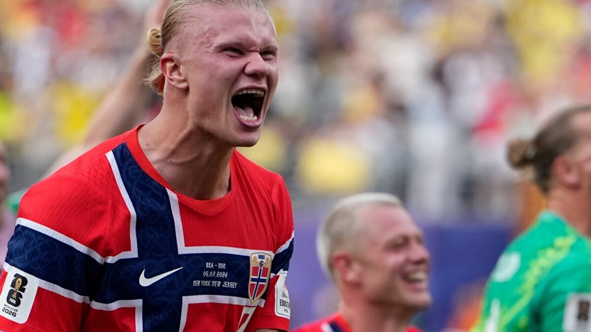 Noruega eliminó a Brasil con gol de Haaland y triunfo de Nyland