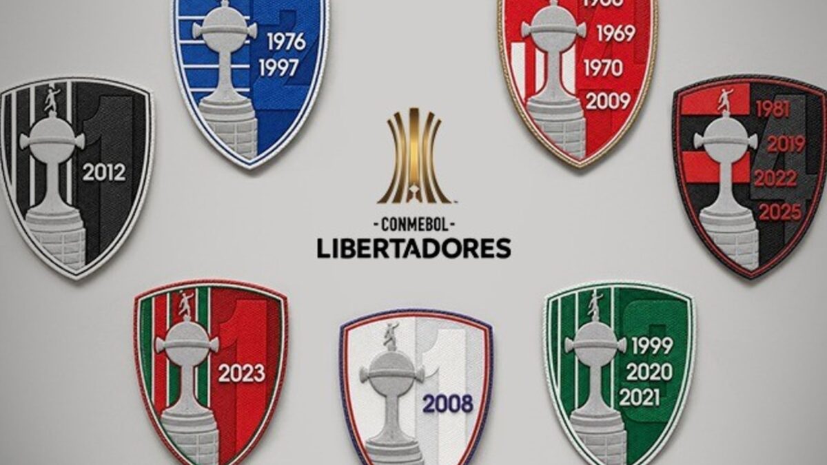 Conmebol lanzó parches exclusivos para campeones de la Libertadores 2026