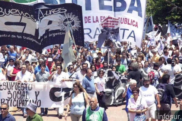 Gremios docentes rechazaron la oferta de aumento del 2,5%