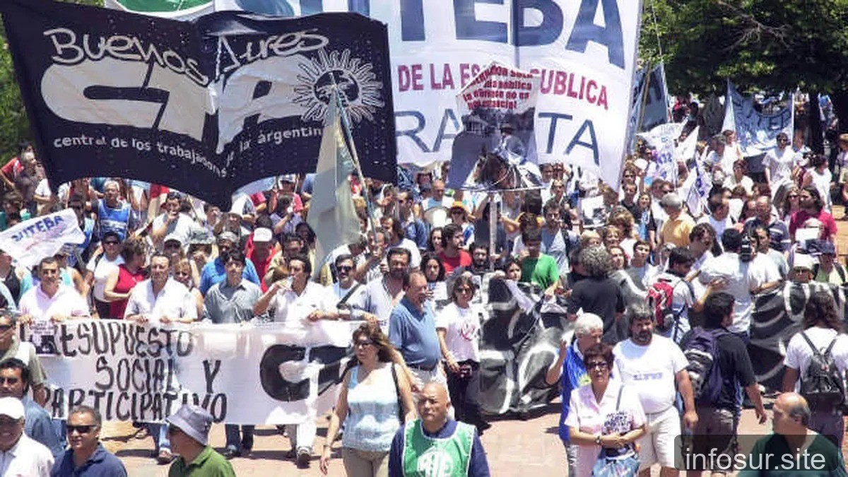 Gremios docentes rechazaron la oferta de aumento del 2,5%