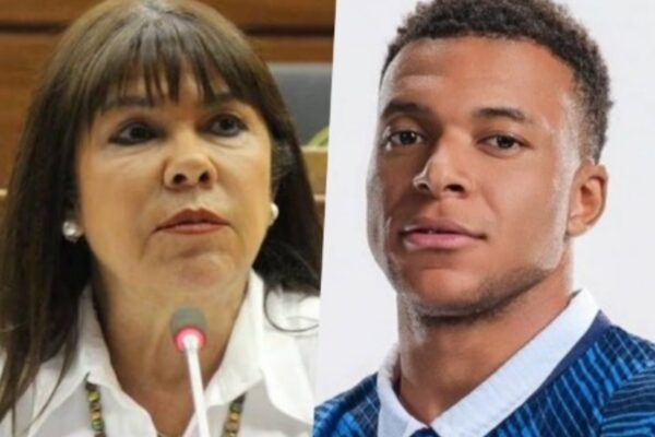 Mbappé se enfrenta a críticas racistas de senadora paraguaya