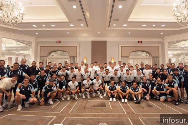 Megaoperativo en Ezeiza para recibir a la Selección
