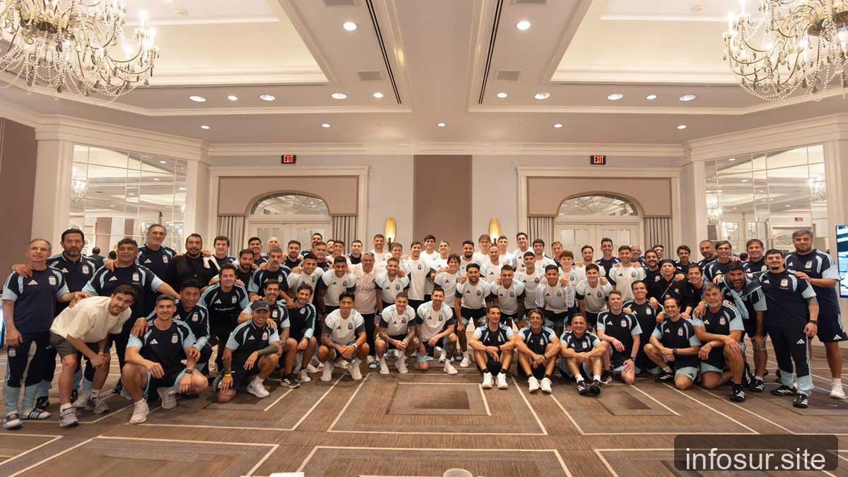 Megaoperativo en Ezeiza para recibir a la Selección