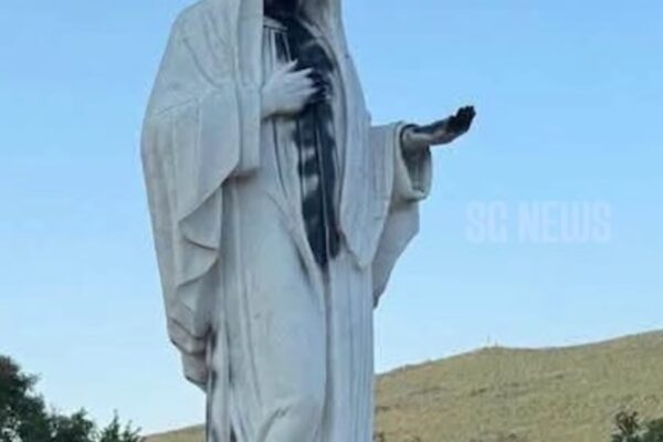 Vandalismo en Medjugorje: imagen de la Virgen y capilla quemadas