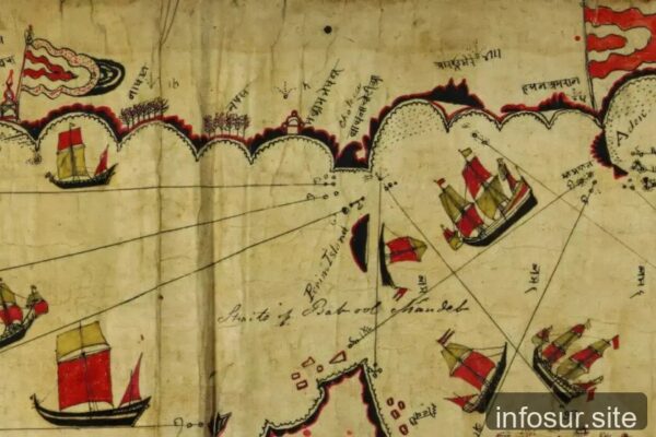 Una carta náutica de siglos revela cómo los mapas eran usados antes