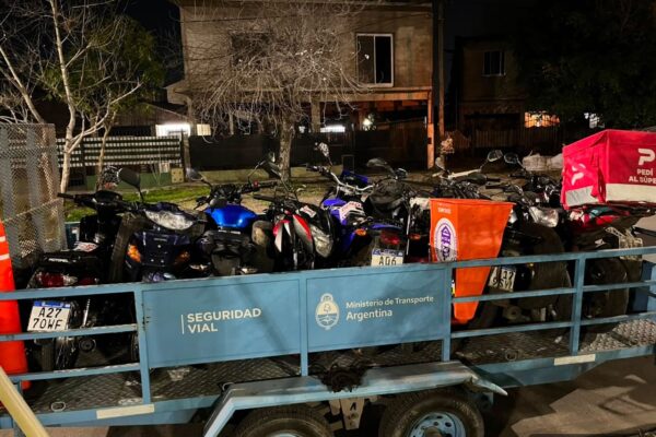 Quilmes: 11 vehículos secuestrados en operativo contra infracciones