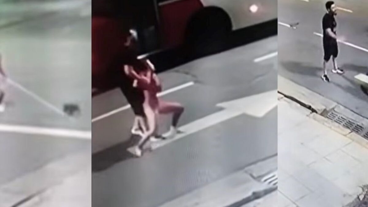 Aparecieron nuevos videos de Facundo Moyano y su novia Candela Arizaga corriendo semidesnuda por Barrancas de Belgrano