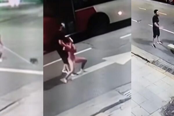 Aparecieron nuevos videos de Facundo Moyano y su novia Candela Arizaga corriendo semidesnuda por Barrancas de Belgrano