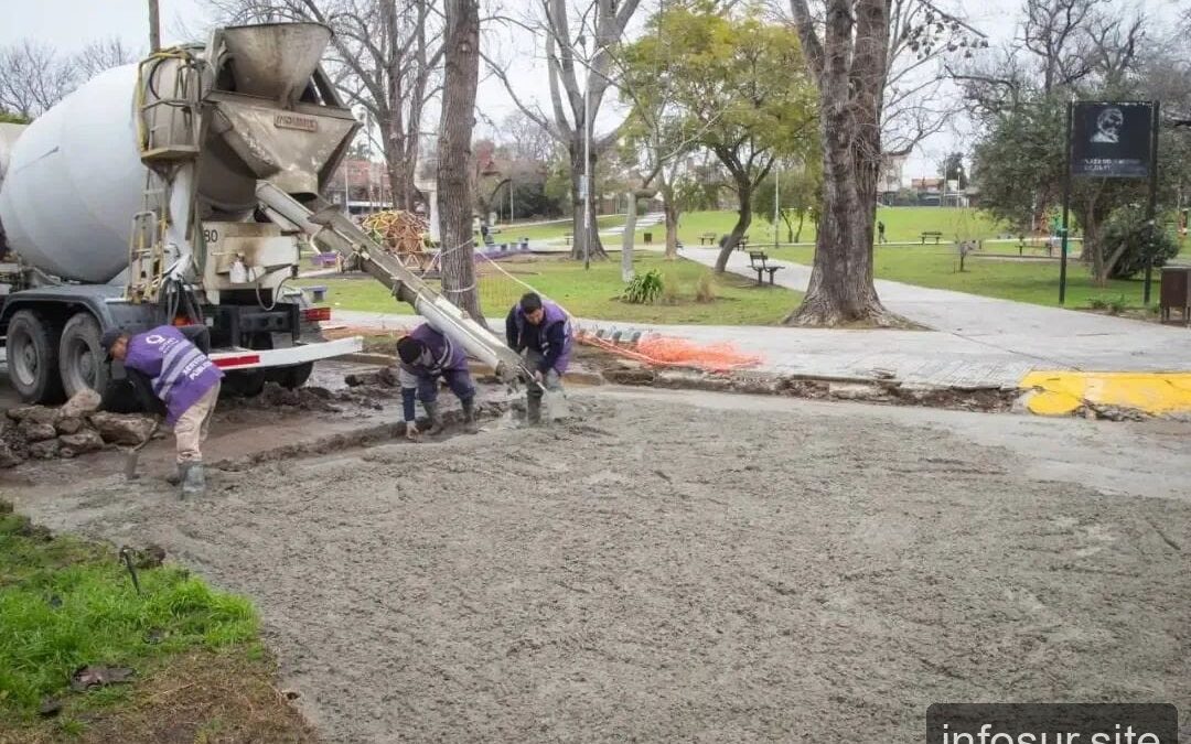 Quilmes intensifica bacheo en hormigón en Bernal