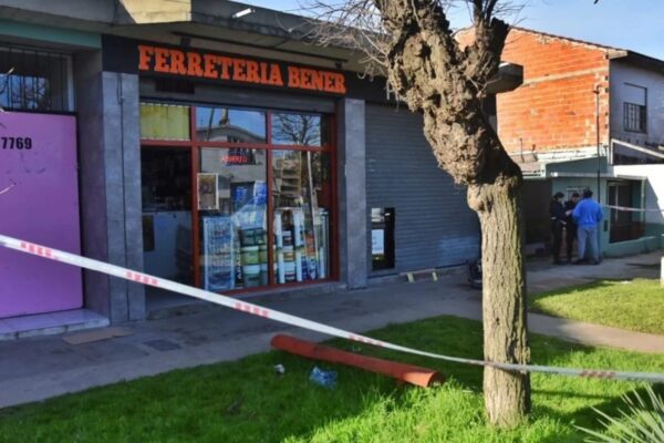 Ferretero asesinado en asalto a su tienda en Mar del Plata