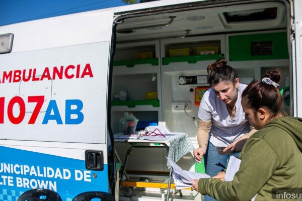 Almirante Brown: jornada de salud integral en Glew