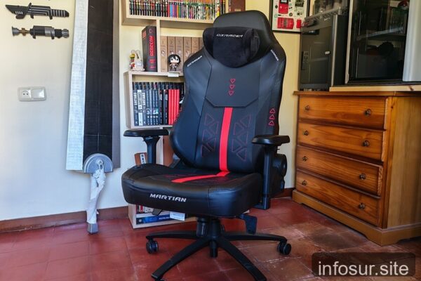DXRacer Martian Pro: La silla gaming eléctrica que rompe el molde del mercado