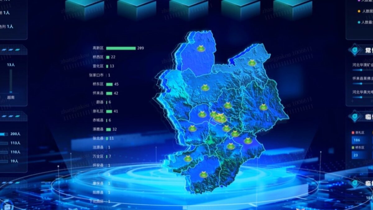 China monitorea a extranjeros en Zhangjiakou con tecnología avanzada
