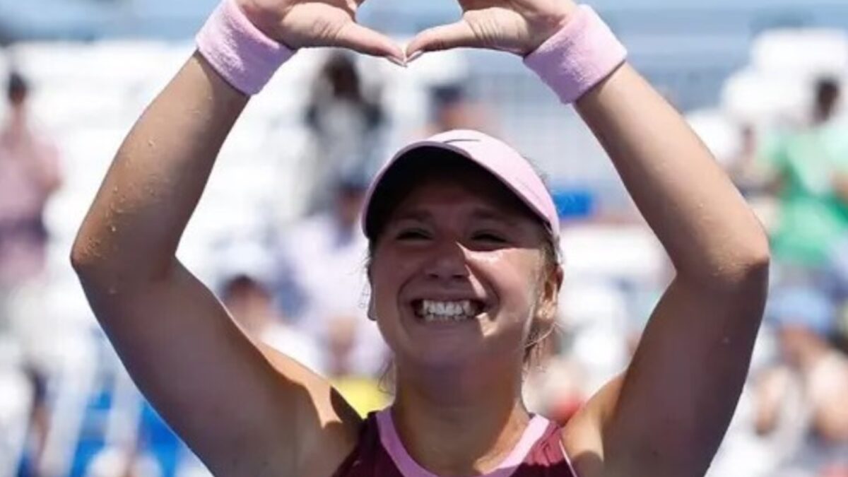 Kristina Liutova, a los 16, se convirtió en la más joven en ganar un torneo WTA
