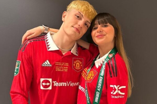 La exnovia de Garnacho publicó un duro mensaje y apuntó contra el futbolista: "Hoy nos toca hacer las maletas y marcharnos"