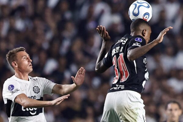Atento River: Vasco no pudo con Olimpia en duelo de octavos de la Copa Sudamericana