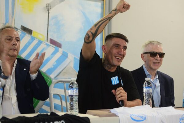 Centurión arremetió contra el hijo del presidente de Racing de Córdoba tras su detención