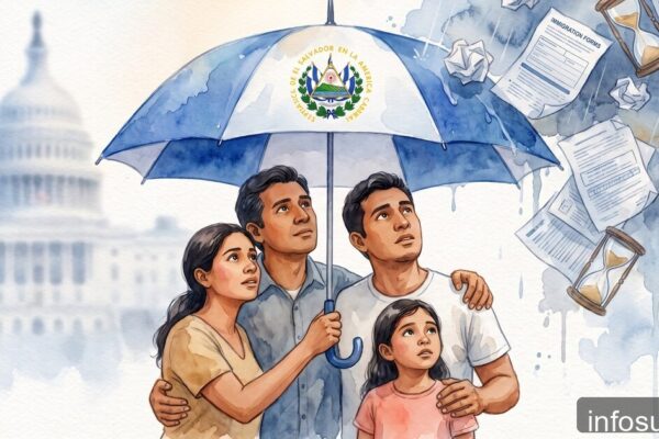 El TPS para salvadoreños enfrenta incertidumbre: experto anticipa posibilidad de extensión