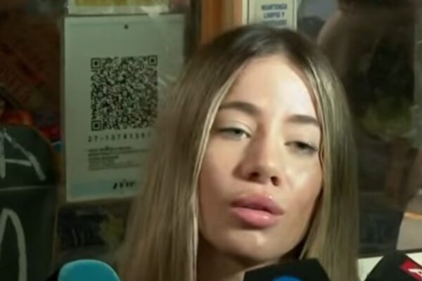 La novia de Facundo Moyano negó violencia, habló de brote psicótico