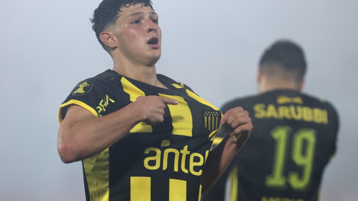 River lo descartó y el pibe Jaime brilla en Peñarol de Montevideo: «¿Nos dieron a Messi?»