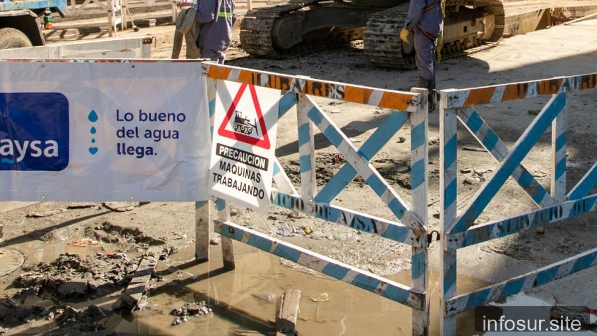 Cortes de agua en Lomas de Zamora: AySA detalla tareas de mantenimiento que interrumpirán el servicio