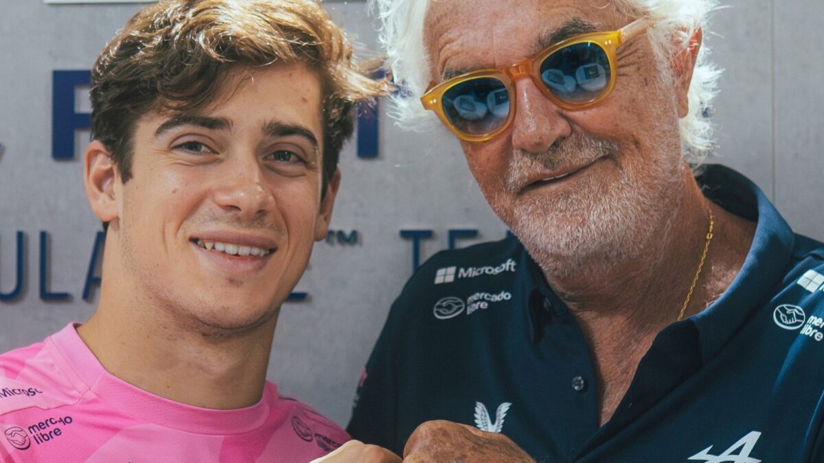 Briatore evalúa continuidad de Colapinto en Alpine