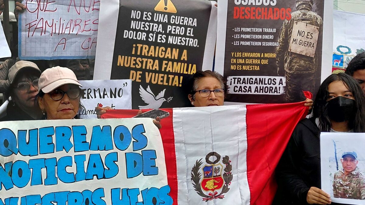 Peruanos reclutados por Rusia se convierten en víctimas de guerra en Ucrania