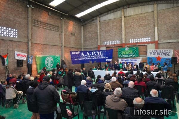 CTA Autonóma de Lomas presenta lista 1 y llamó a unidad entre trabajadores