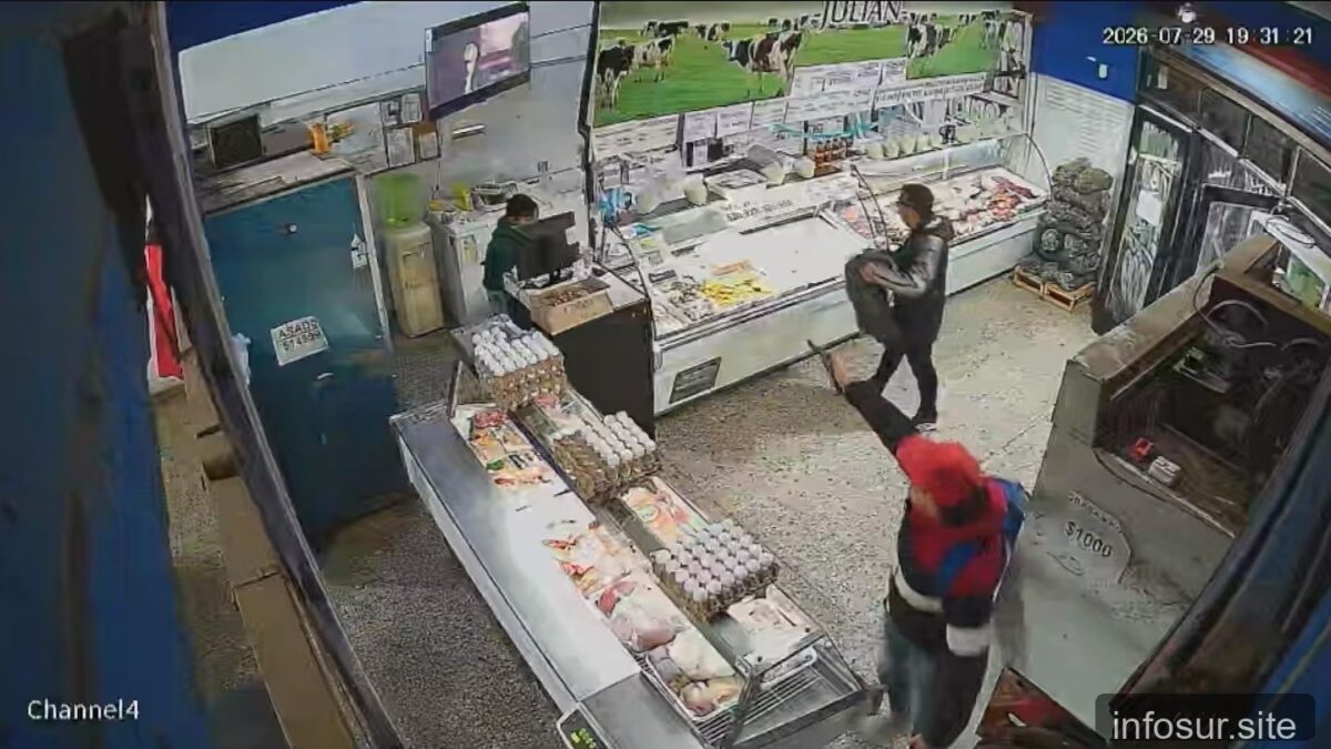 Feroz asalto en Merlo: entraron a robar a una carnicería, los empleados se resistieron y balearon a uno