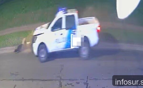 Don Orione: hombre gravemente herido al ser atropellado por patrullero en emergencia