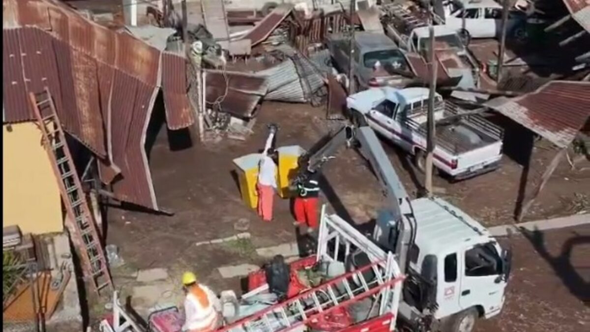 Uruguay declaró alerta roja por un ciclón extratropical: al menos un muerto