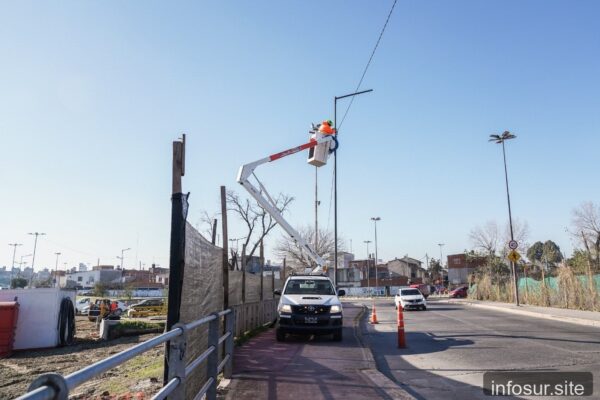 Lanús Gobierno avanza con las obras del Distrito La Ribera