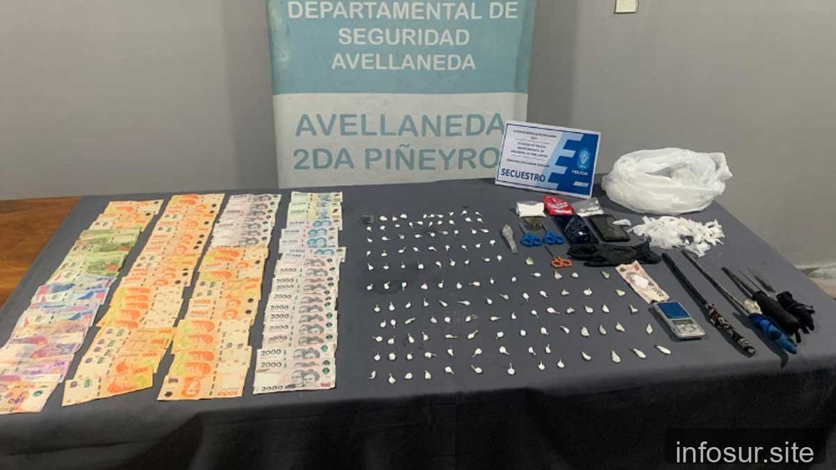 Detuvieron a «La Tuerta» y a otros dos por narcomenudeo en Avellaneda