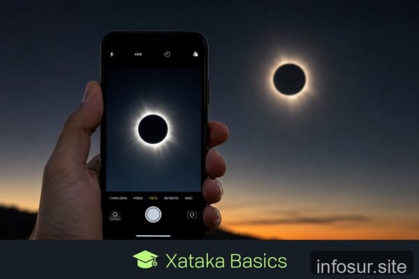 Cómo capturar el eclipse solar de 2026 sin dañar tu móvil