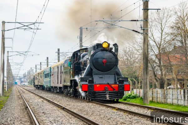 El Ferroclub Escalada rescató una locomotora de 1927 y la hizo viajar 190 kilómetros
