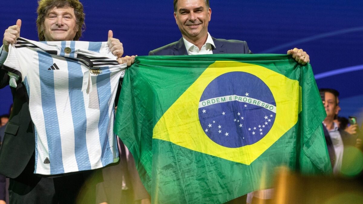 Reunión en el Congreso: Bolsonaro y Milei en tensión por crisis con Brasil