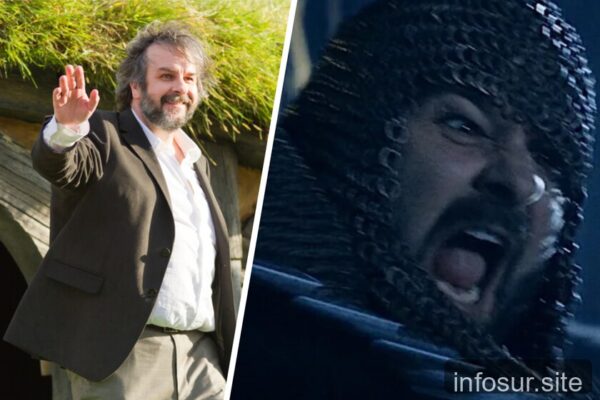 Peter Jackson aparece en todos sus films de *El Señor de los Anillos* por segundos.
