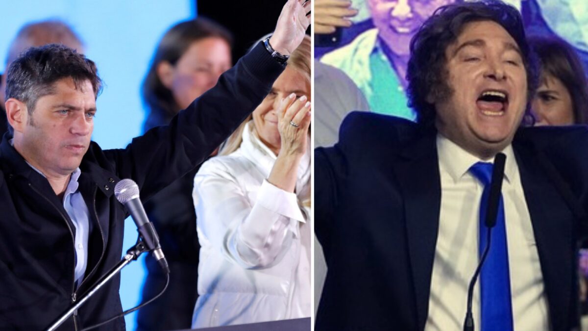 Encuesta revela mínimas diferencias entre Milei y Kicillof en primera vuelta