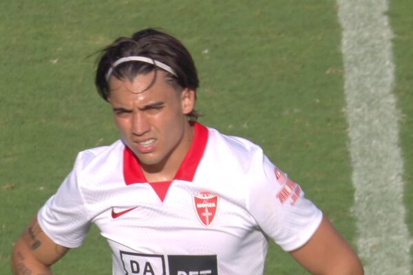 Zeballos anotó en su debut en la Serie A, pero Monza cayó ante Lecce