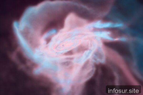 Los puntos rojos del telescopio James Webb podrían ser agujeros negros en formación