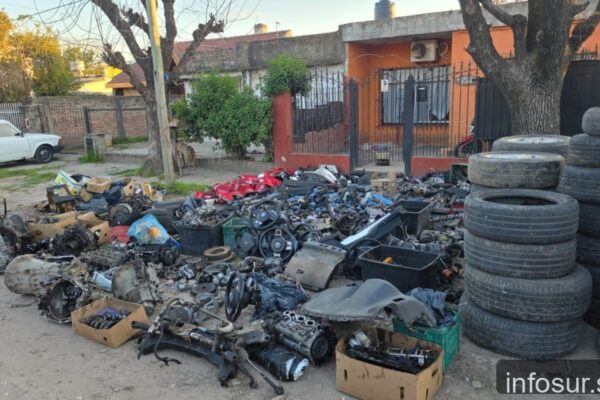 Monte Grande: Policía Federal secuestró autopartes valoradas en 120 millones de pesos