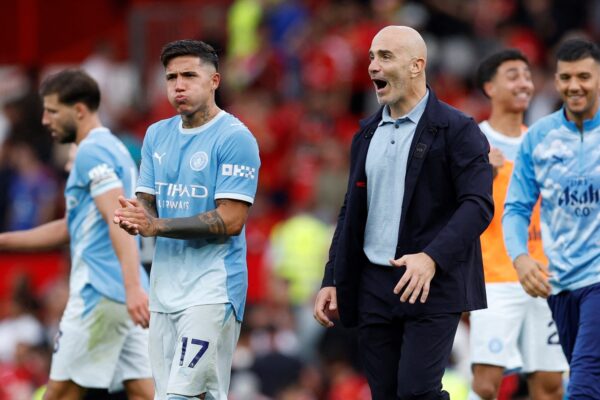 Maresca relativizó el fallo arbitral que decidió el derby entre City y United