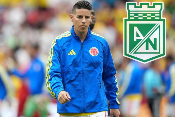 James Rodríguez, a un paso de volver a Colombia para jugar en Atlético Nacional