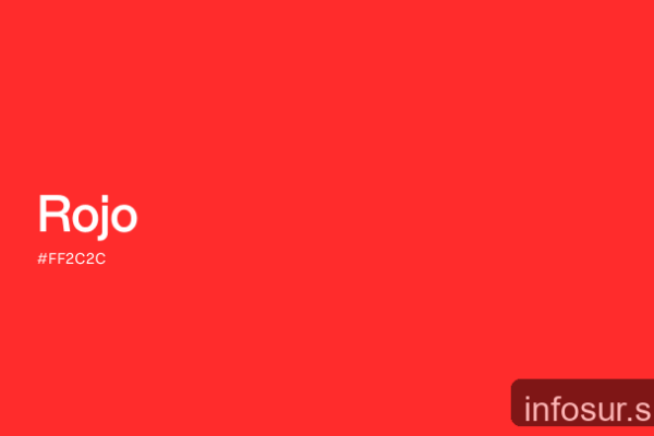 El rojo se convierte en símbolo de urgencia y emoción en el diseño digital