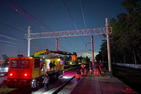 Avanza la construcción de la estación de trenes de la UNaB